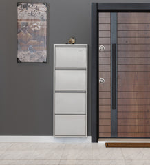 Metalni Cipelar sa 4 ladice