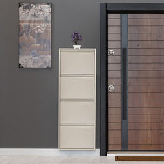 Metalni Cipelar sa 4 ladice