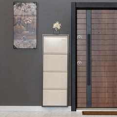 Metalni Cipelar sa 4 ladice