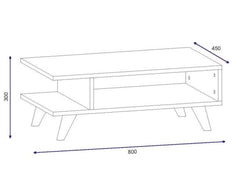 Moderan klub sto Titus idealan za dnevni boravak, spoj stila i funkcionalnosti