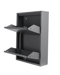 Metalni Cipelar sa 2 ladice