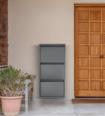 Metalni Cipelar sa 3 ladice