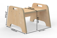 Montessori set djećiji sto i stolica 2/1 Toffy