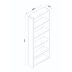 Polica za knjige Cansu