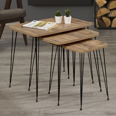 Set klub stolova Fan 3/1