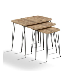 Set klub stolova Fan 3/1