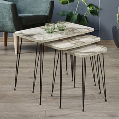 Set klub stolova Fan 3/1