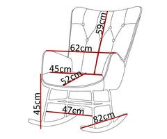 Stolica za ljuljanje Begonia