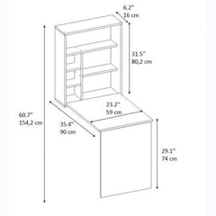 Viseći radni sto Merril