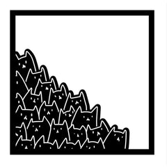 Zidna dekoracija Meow