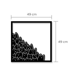 Zidna dekoracija Meow