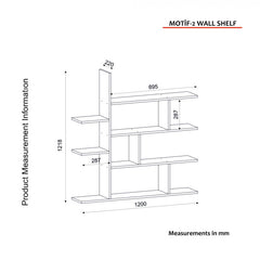 Zidna polica Motif