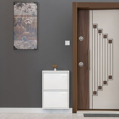 Metalni Cipelar sa 2 ladice