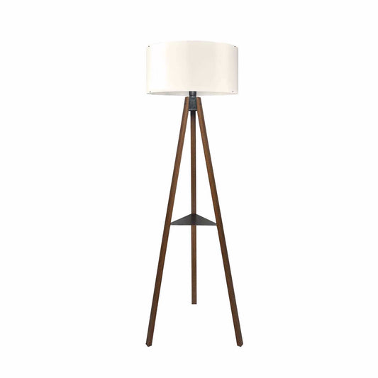 Podna lampa Glare s policom