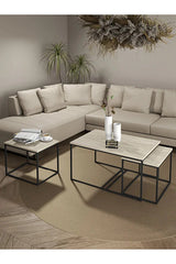 Set klub stolova Flora 3/1