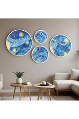 Set zidne slike okrugle