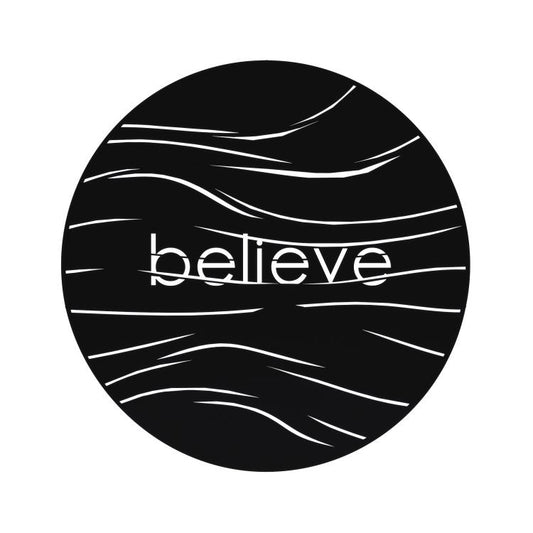 Zidna dekoracija Believe