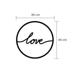 Zidna dekoracija To love