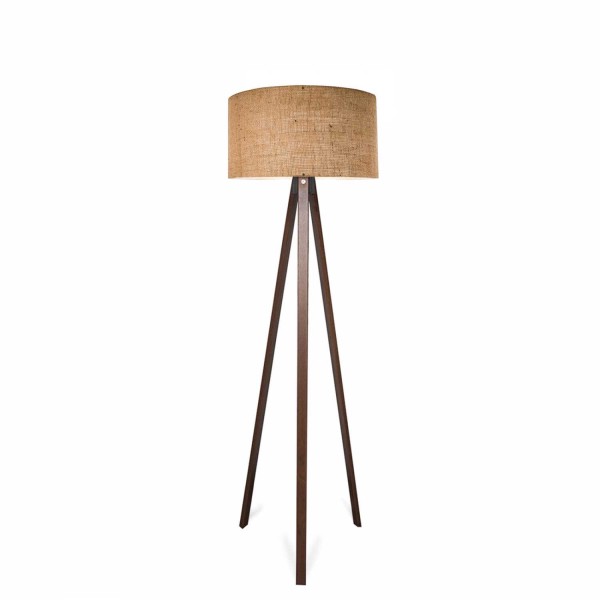 Podna lampa Glare pletena