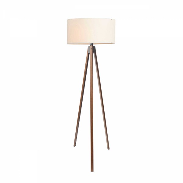 Podna lampa Glare bijela