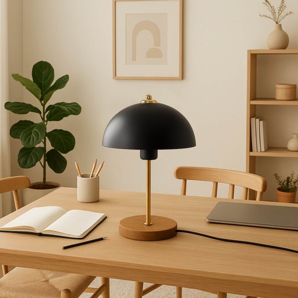 Stolna lampa Kai crna