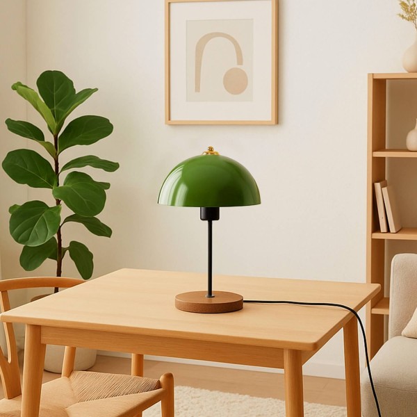 Stolna lampa Kai zelena