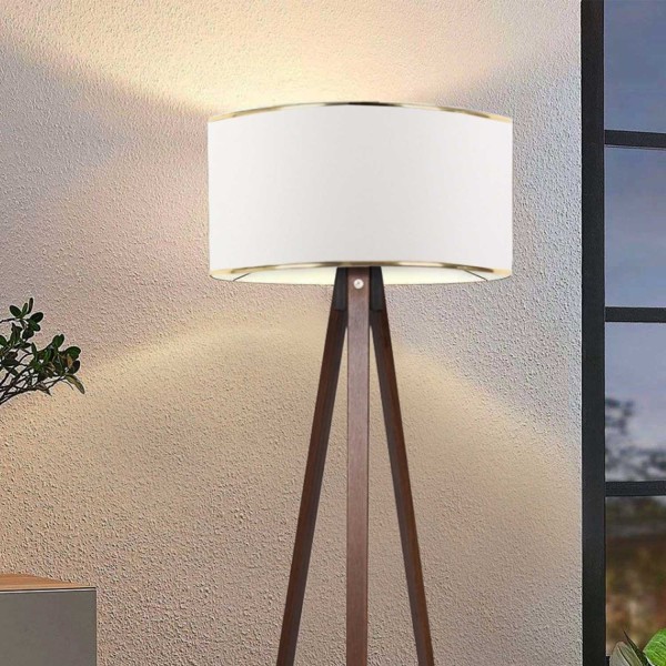 Podna lampa Luna bijela