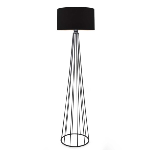 Podna Lampa Varia crna