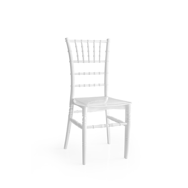 Plastična stolica Tiff (bijela, crna, žuta)